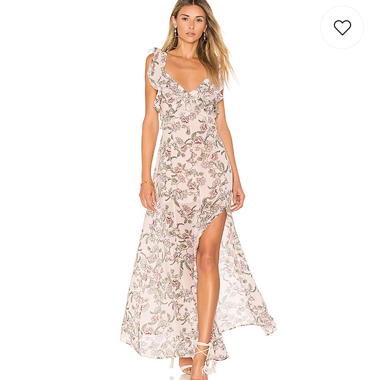 For Love And Lemons Bee Palm Maxi Dress